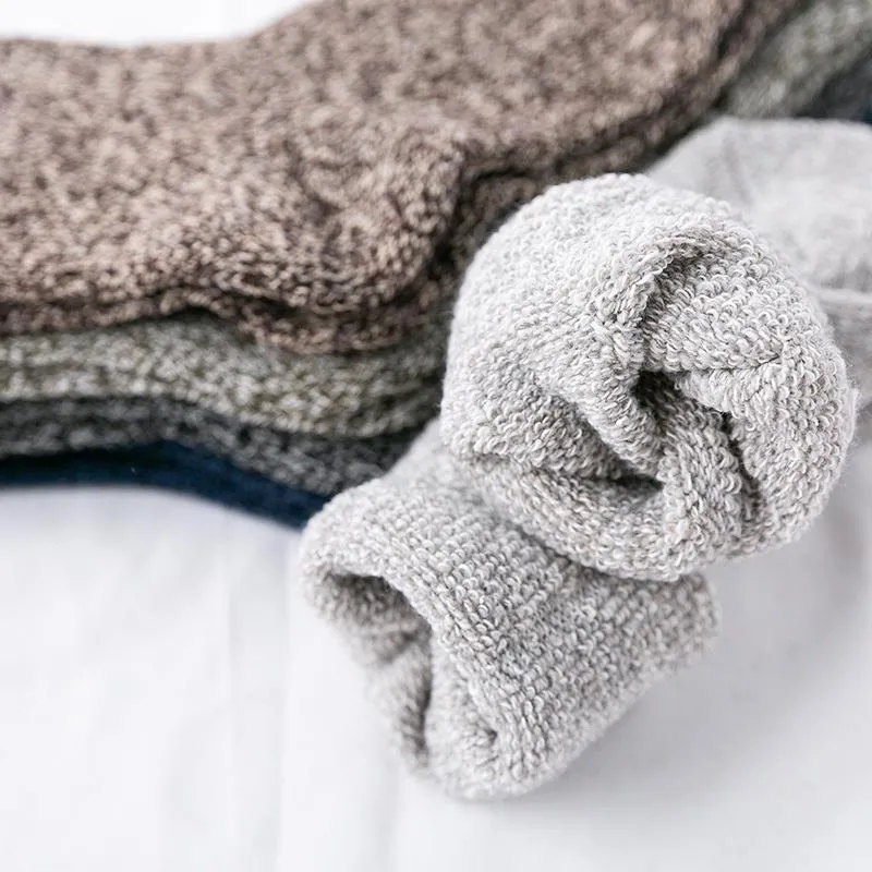 5pairs Men's Warm Thick Socks