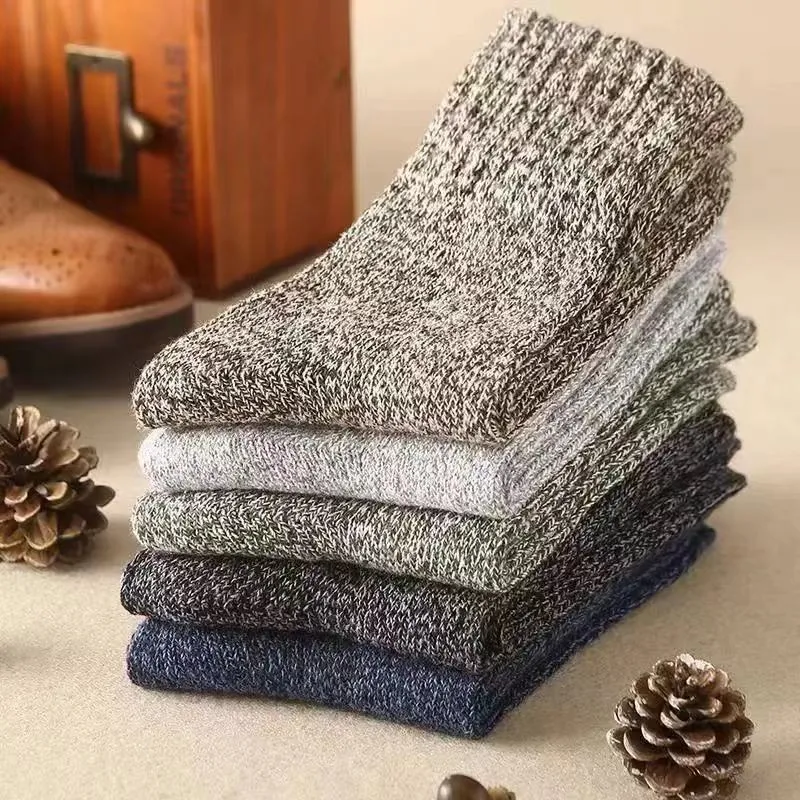 5pairs Men's Warm Thick Socks