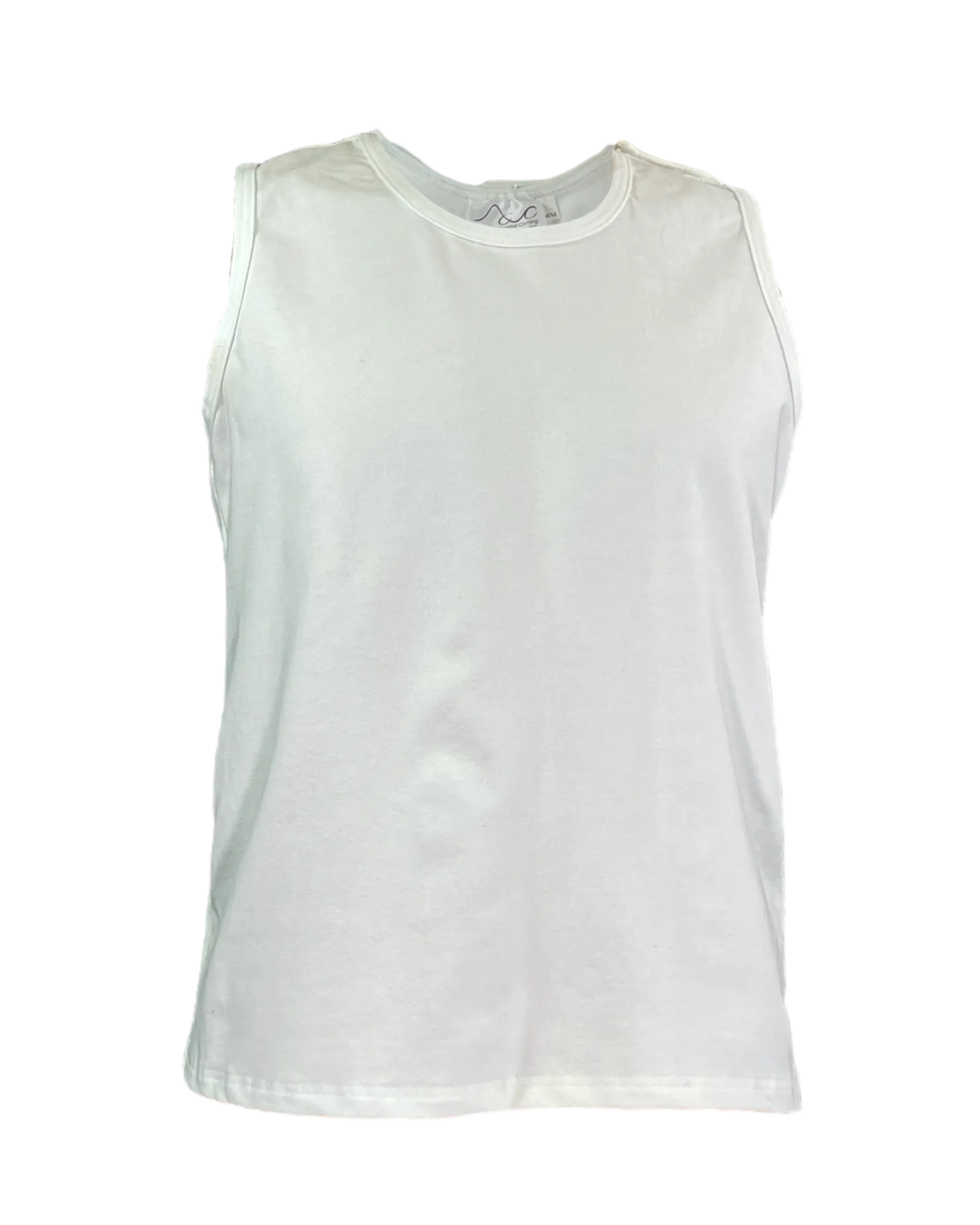 Adaptive Open Back Cotton Undershirt