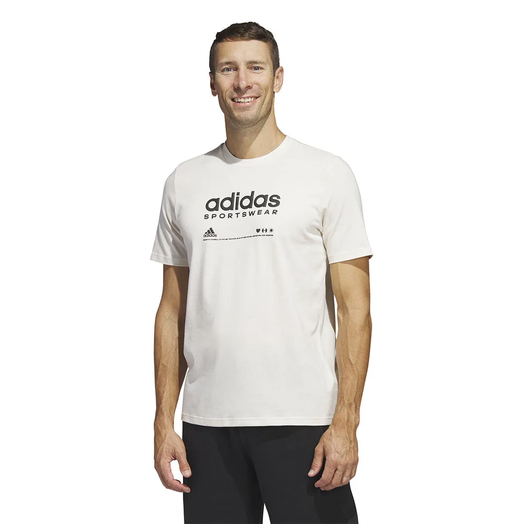 adidas - Men's Lounge Graphic T-Shirt (HR3002)