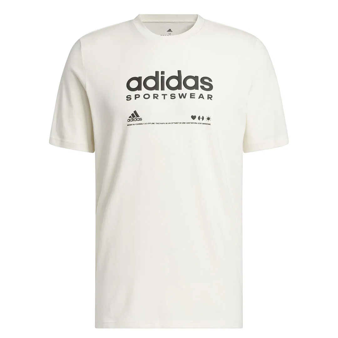adidas - Men's Lounge Graphic T-Shirt (HR3002)