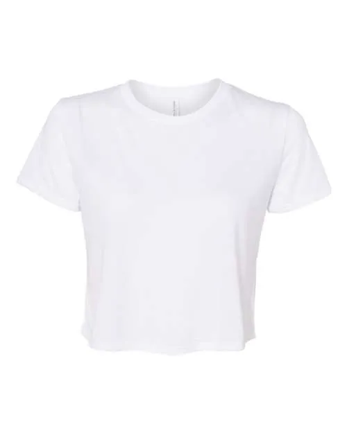 Bella Canvas  - Women's Flowy Crop Tee-8882