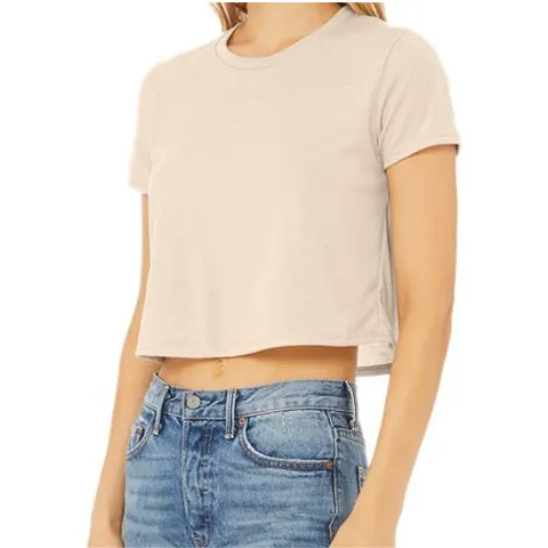 Bella Canvas  - Women's Flowy Crop Tee-8882