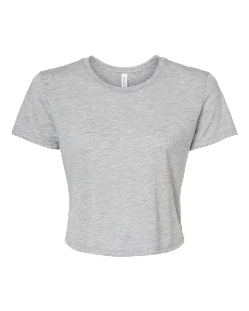 Bella Canvas  - Women's Flowy Crop Tee-8882