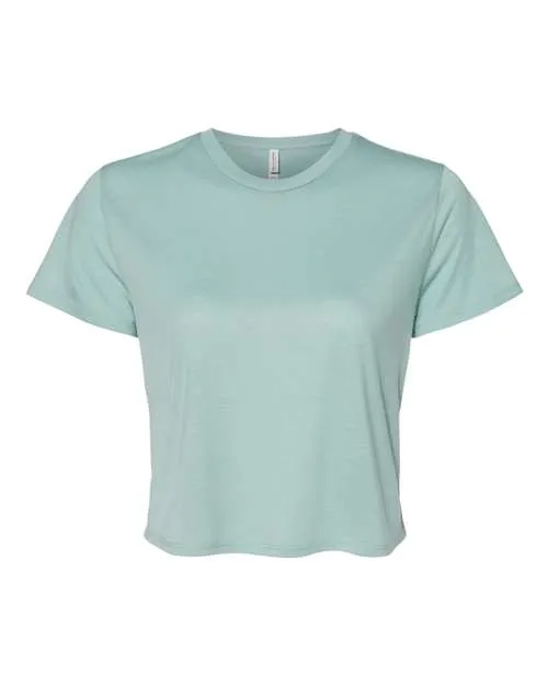 Bella Canvas  - Women's Flowy Crop Tee-8882