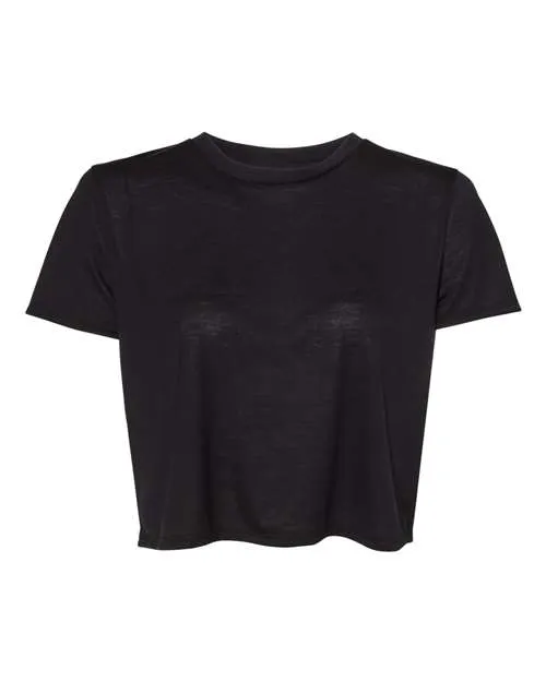 Bella Canvas  - Women's Flowy Crop Tee-8882