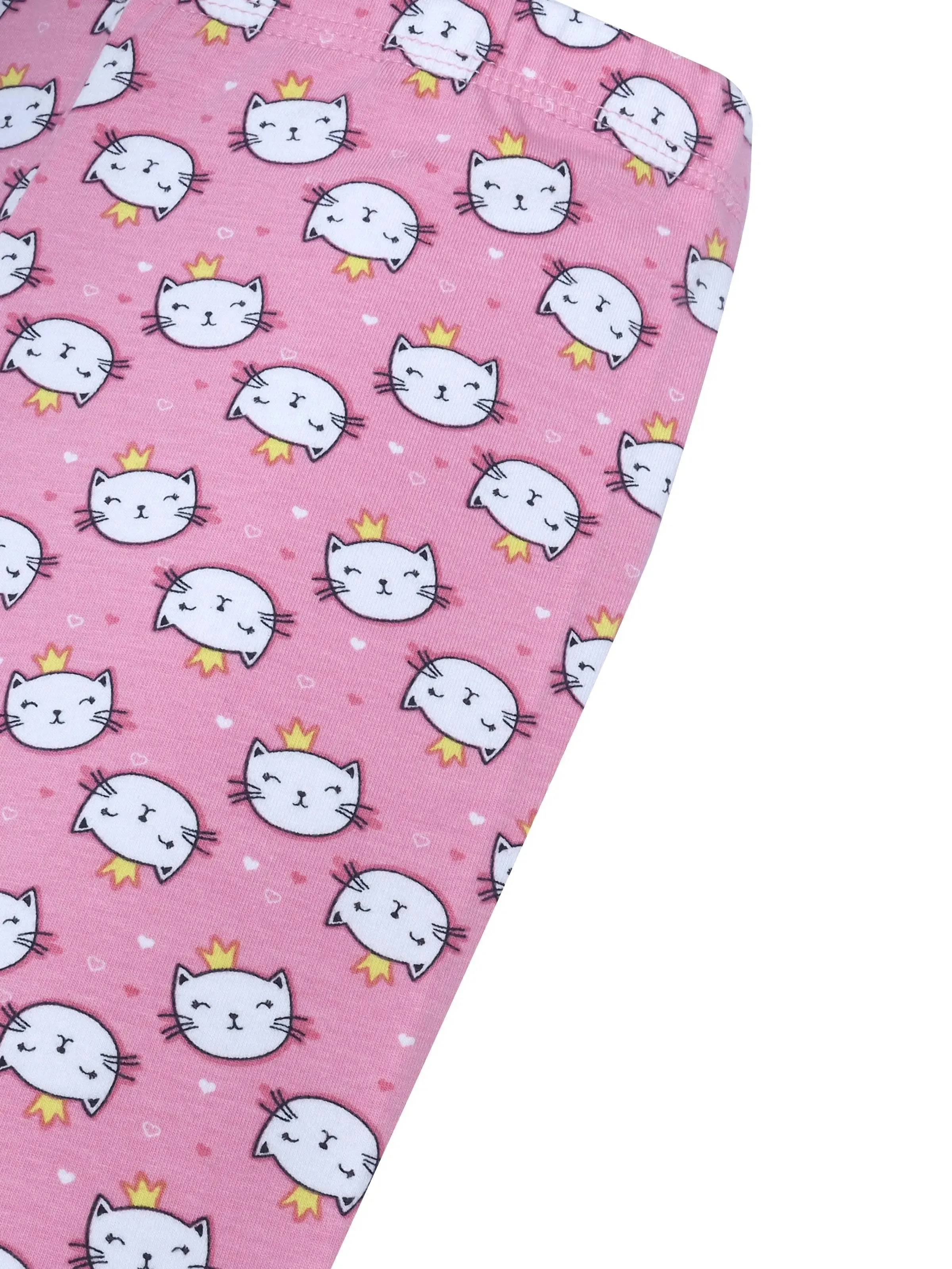 D’CHICA COTTON CYCLING SHORTS | KITTY PRINT TIGHTS