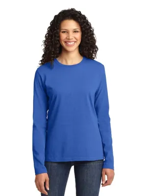 Flexibilitee Women's Crew Neck Long Sleeve Tee | Royal