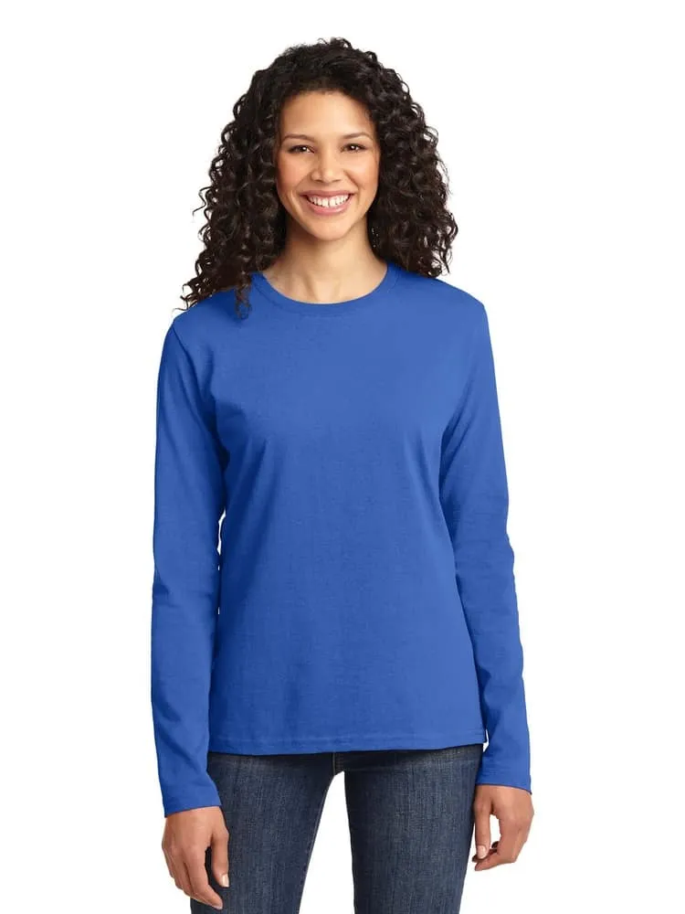 Flexibilitee Women's Crew Neck Long Sleeve Tee | Royal