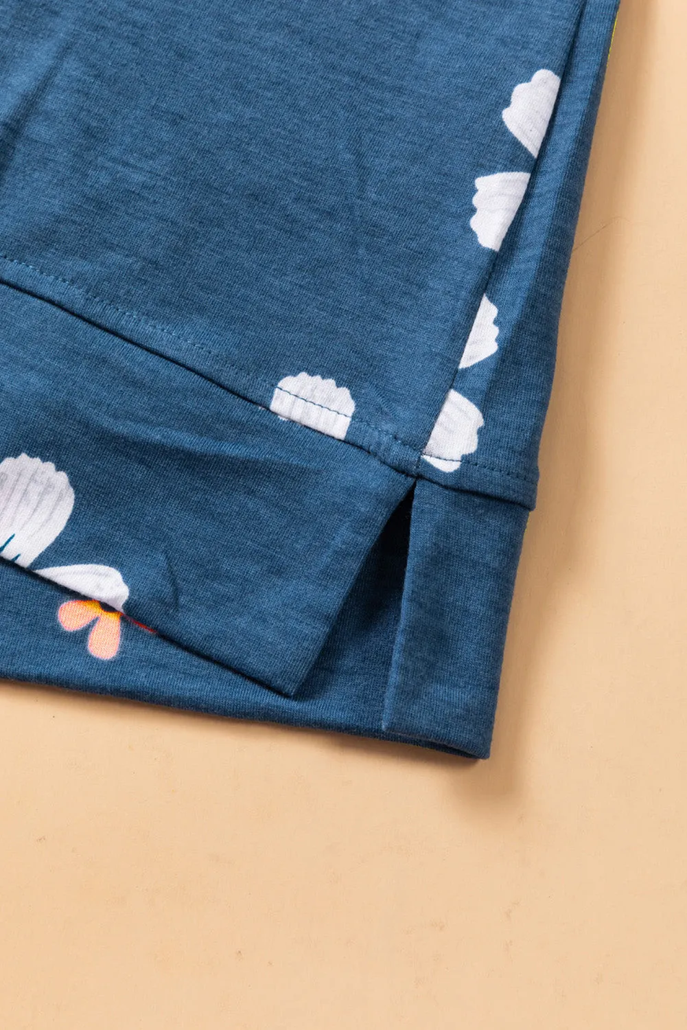 Floral Pattern T-Shirt