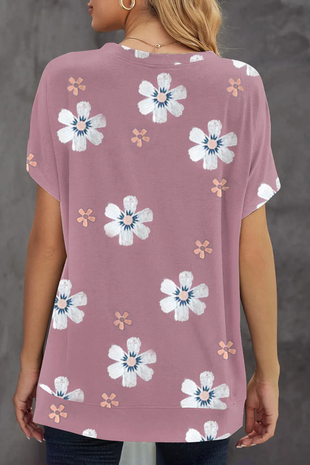 Floral Pattern T-Shirt