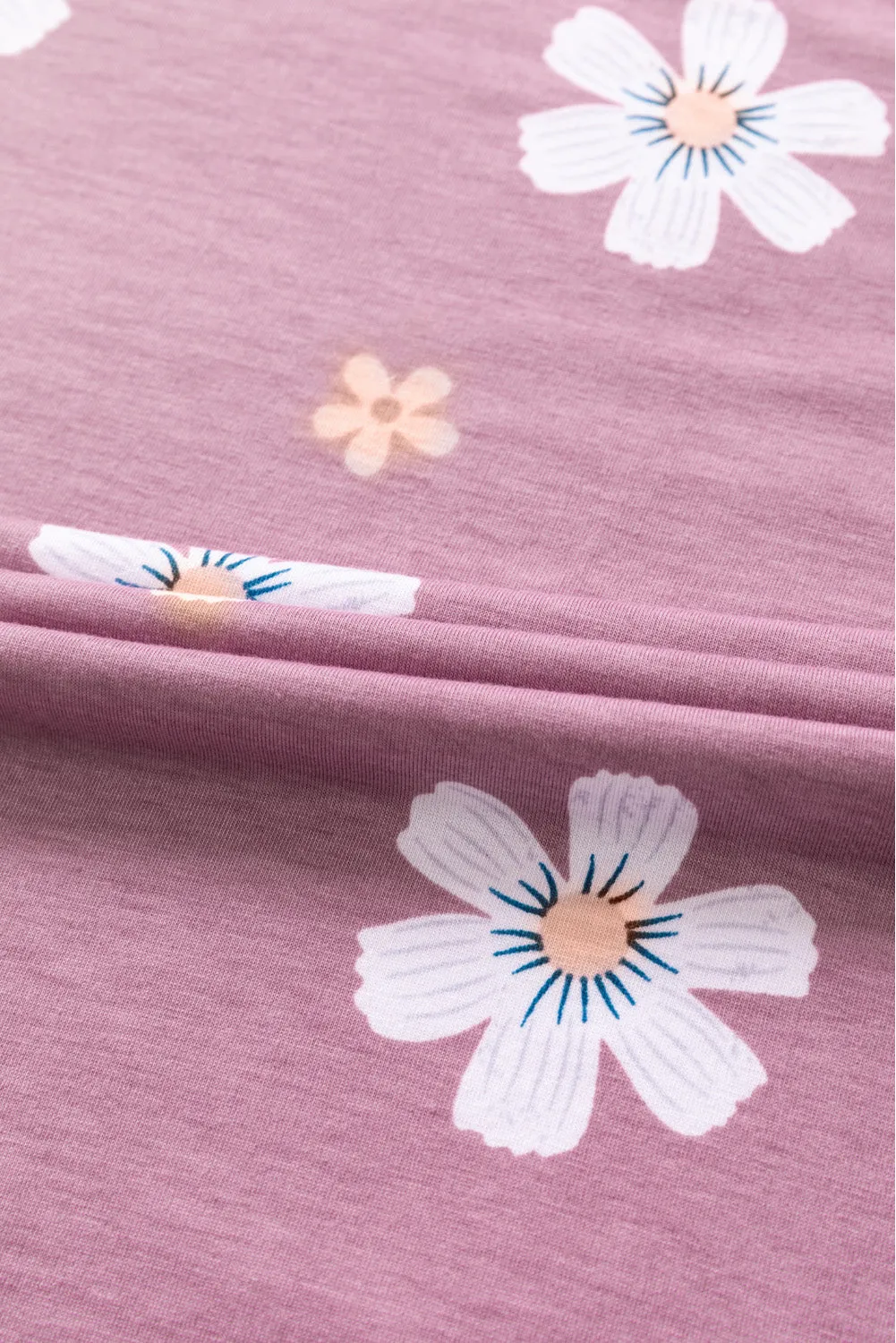 Floral Pattern T-Shirt