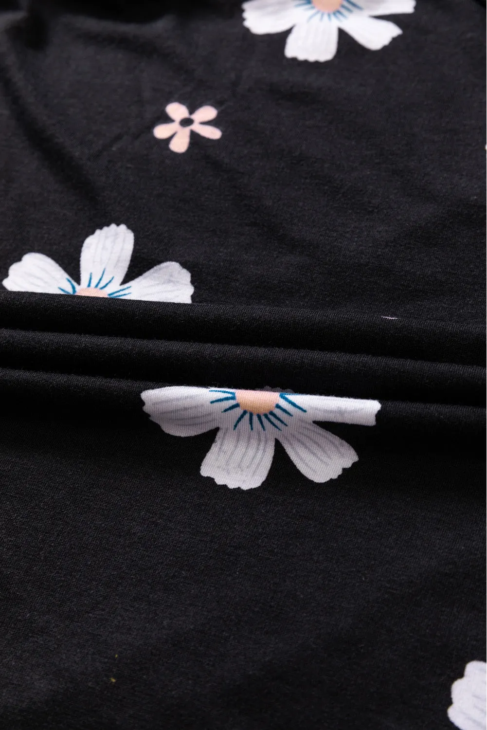 Floral Pattern T-Shirt