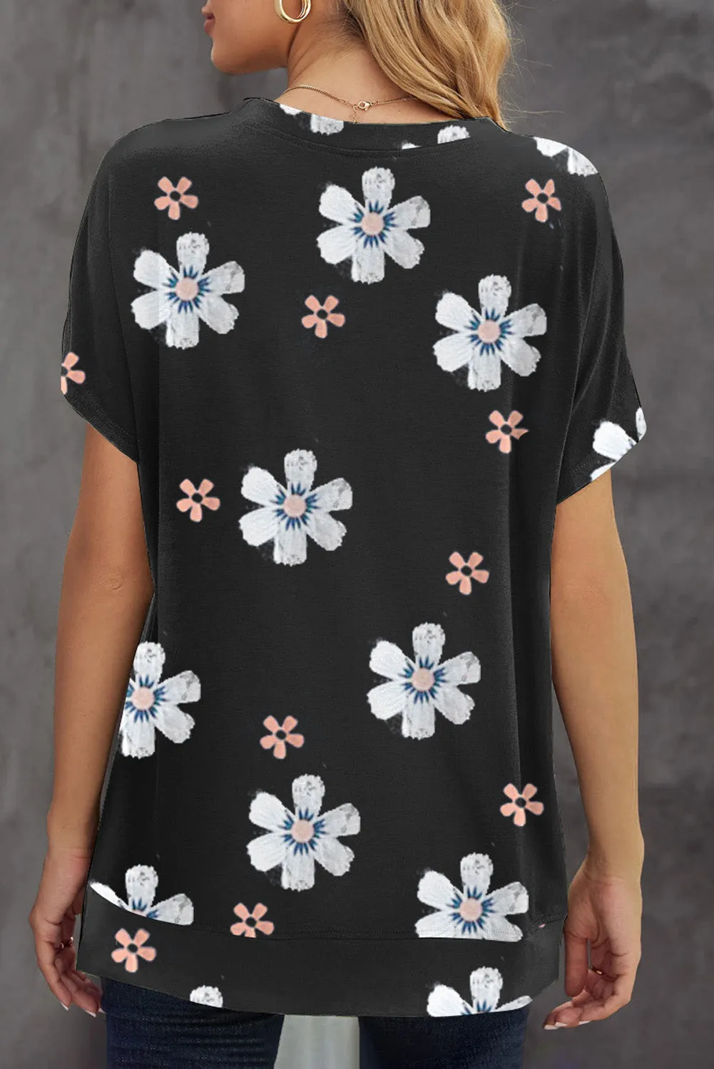 Floral Pattern T-Shirt