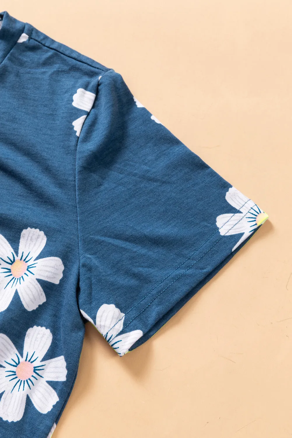 Floral Pattern T-Shirt