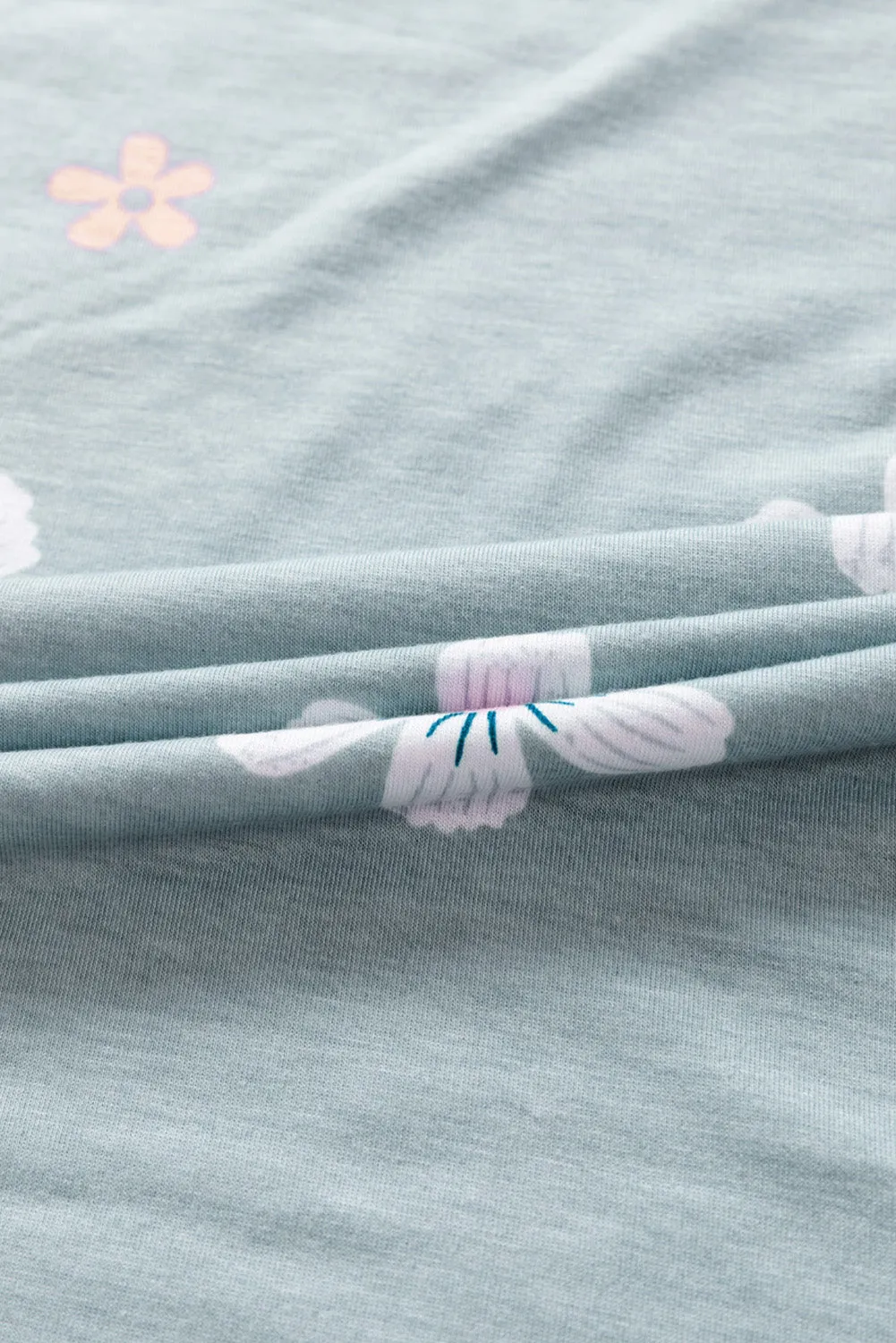 Floral Pattern T-Shirt