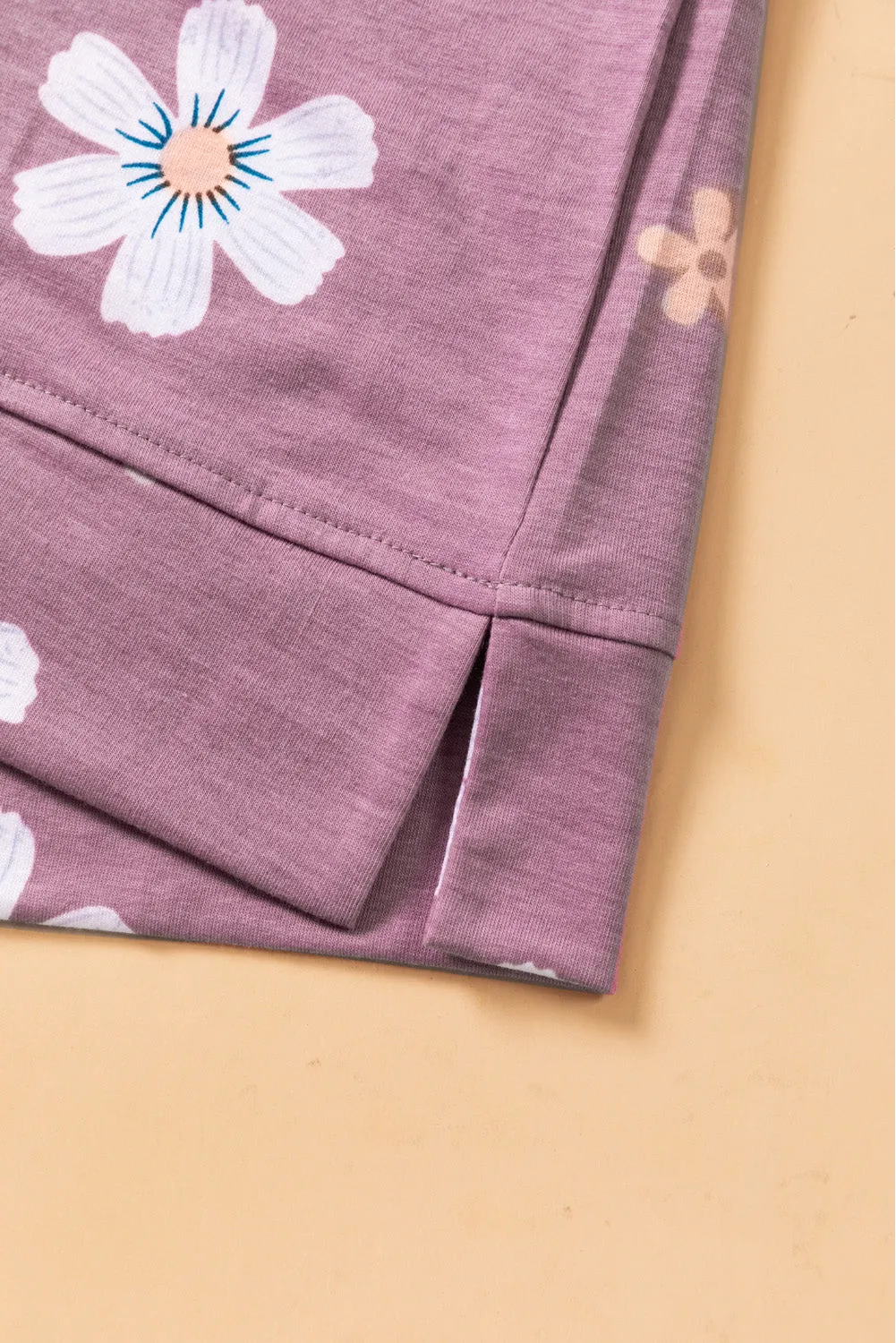Floral Pattern T-Shirt
