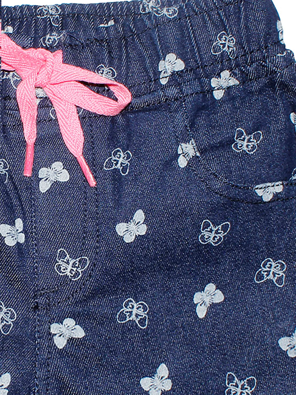 Girls Stretch Cotton Shorts