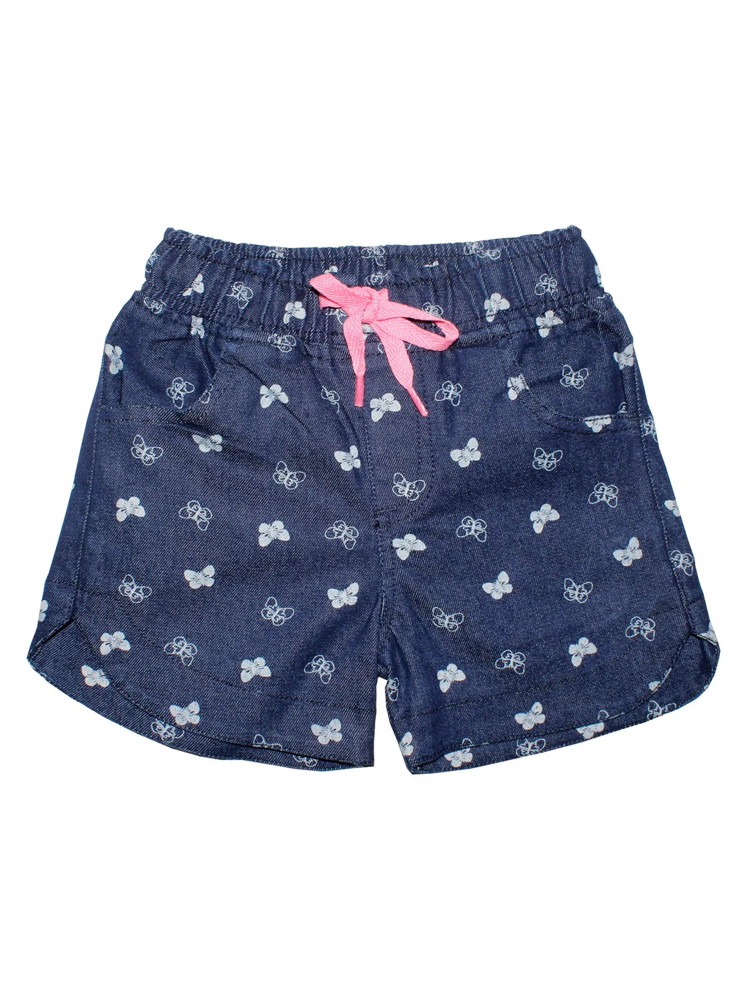 Girls Stretch Cotton Shorts