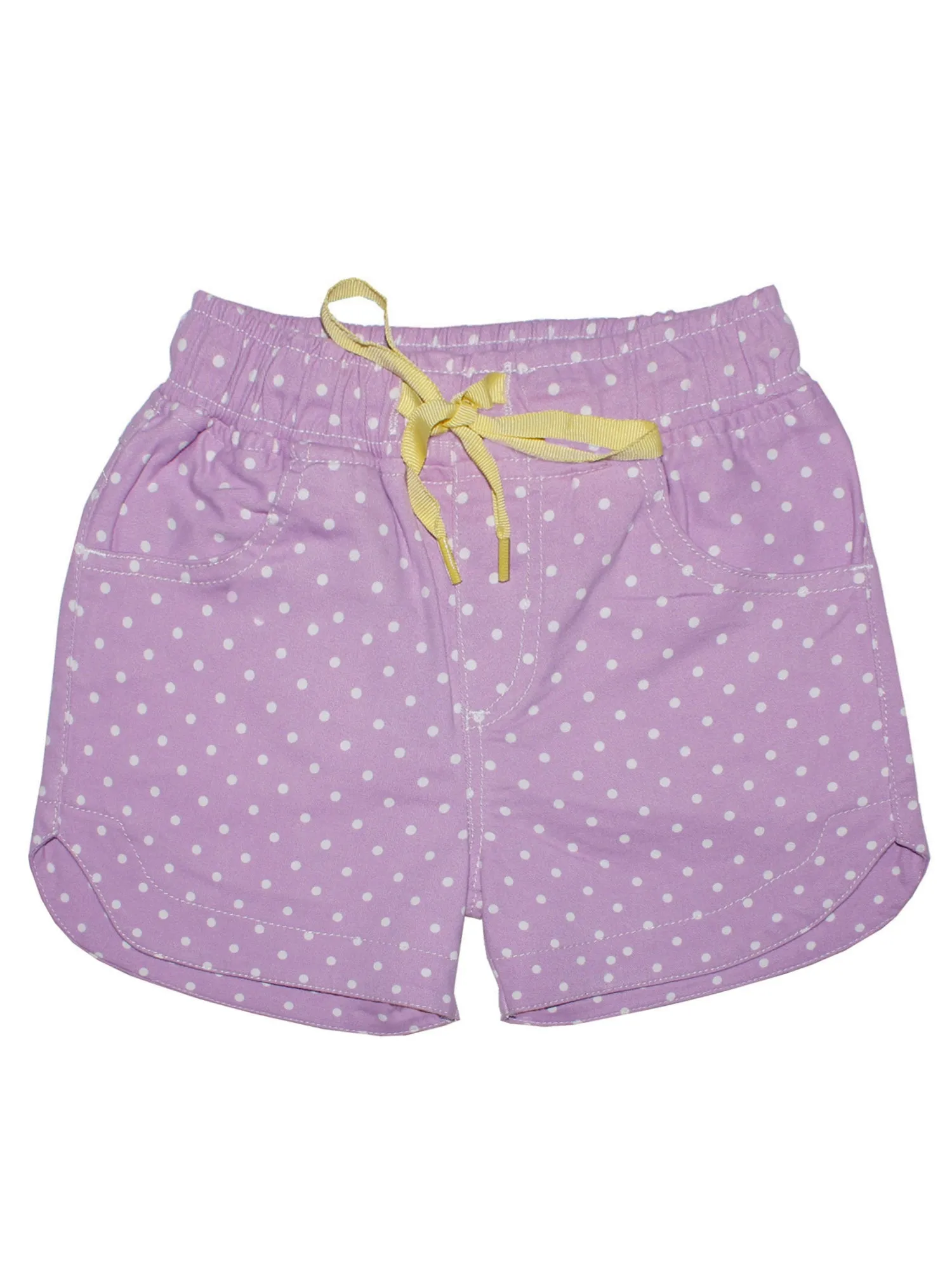 Girls Stretch Cotton Shorts