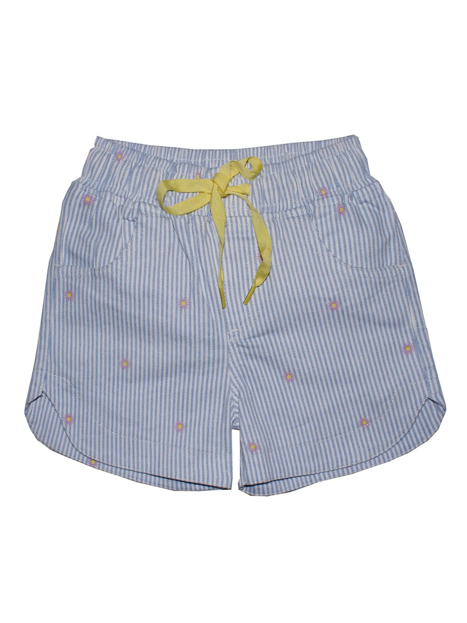 Girls Stretch Cotton Shorts