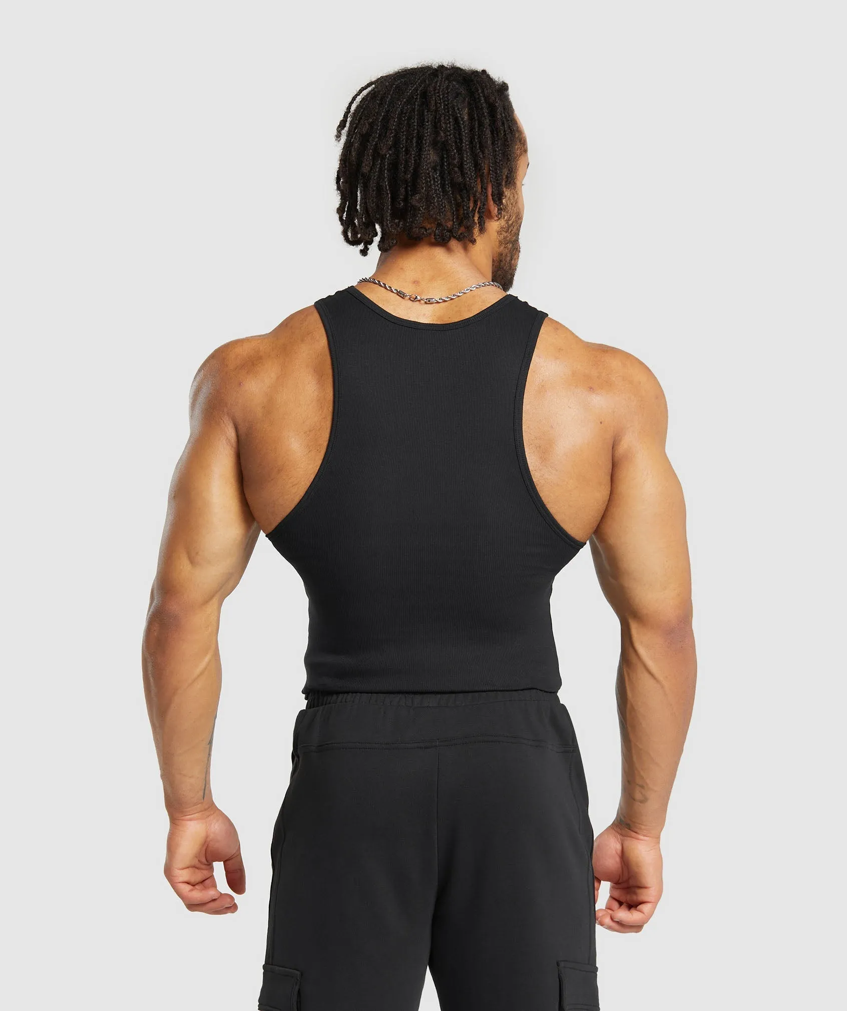 Gymshark Ribbed Tank 3 Pack - Black