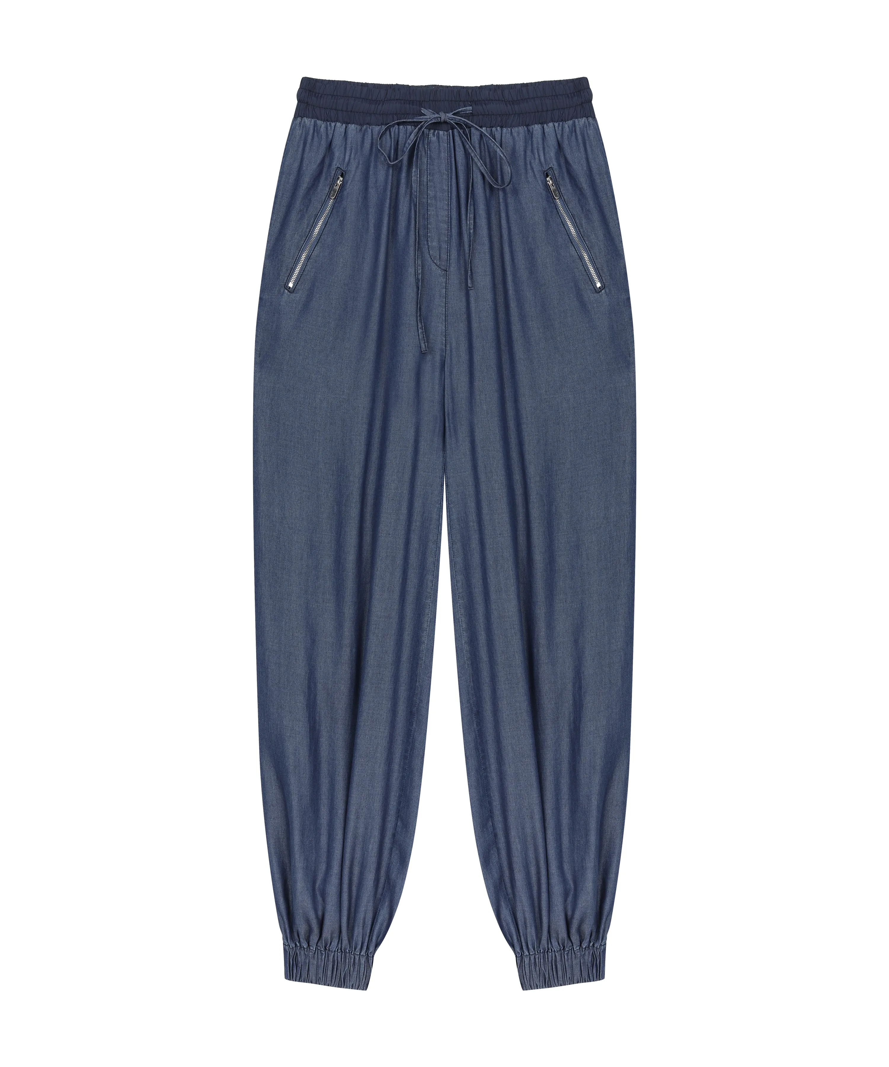 Ipekyol Elastic Waist Jogger Pants Blue