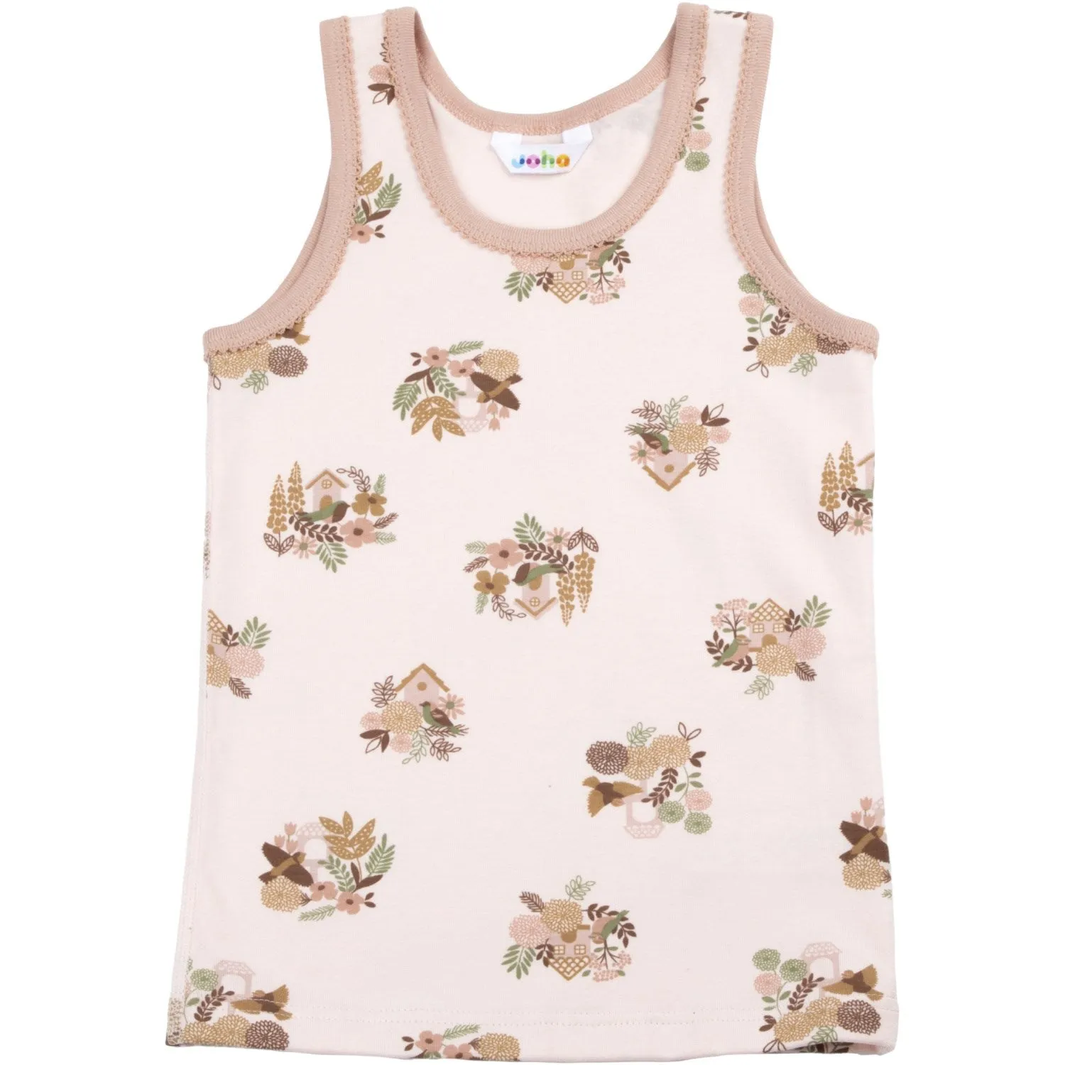 Joha Cotton Peach Undershirt