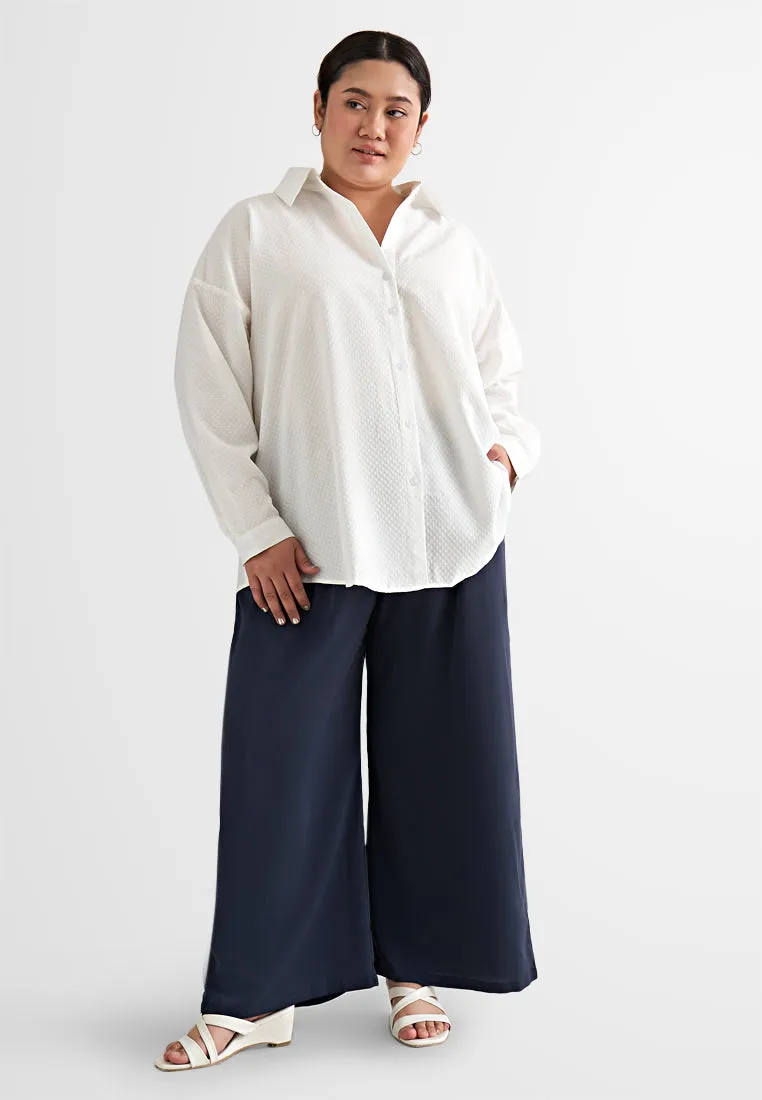 Kadia Elegant Wide Leg Pants