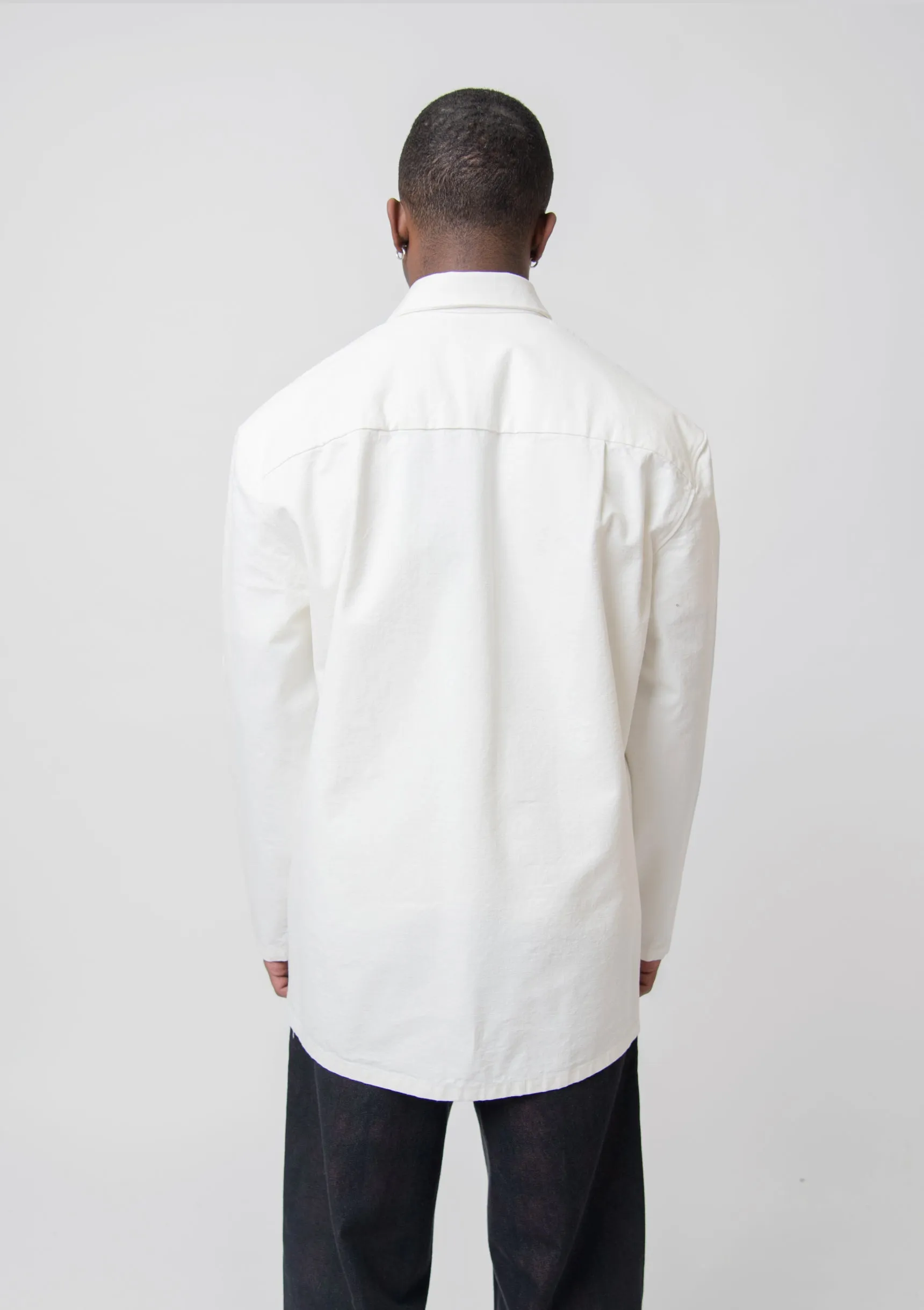 Lounge Overshirt Ivory