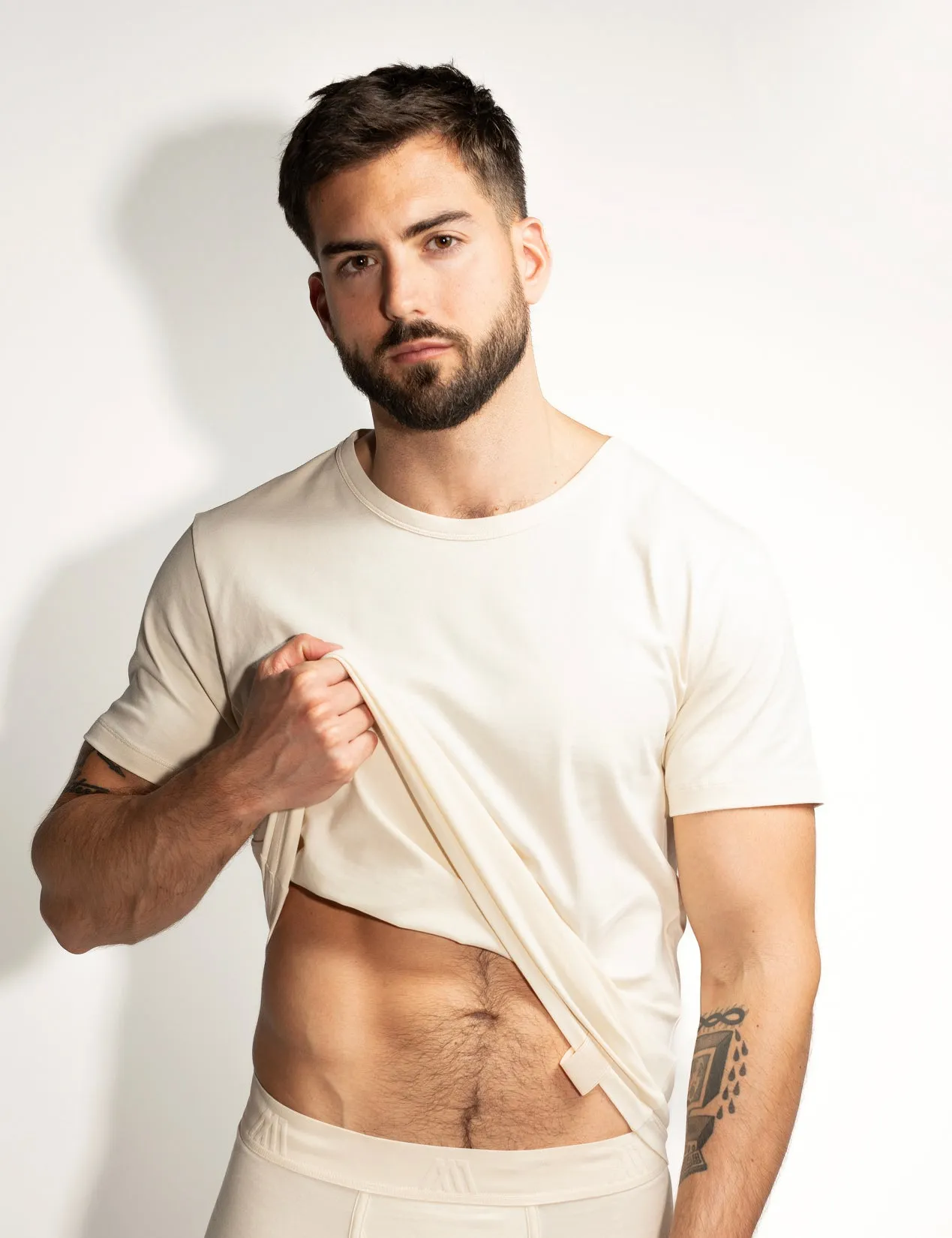 LVW SUPERFINE UNDERSHIRT - Ivory