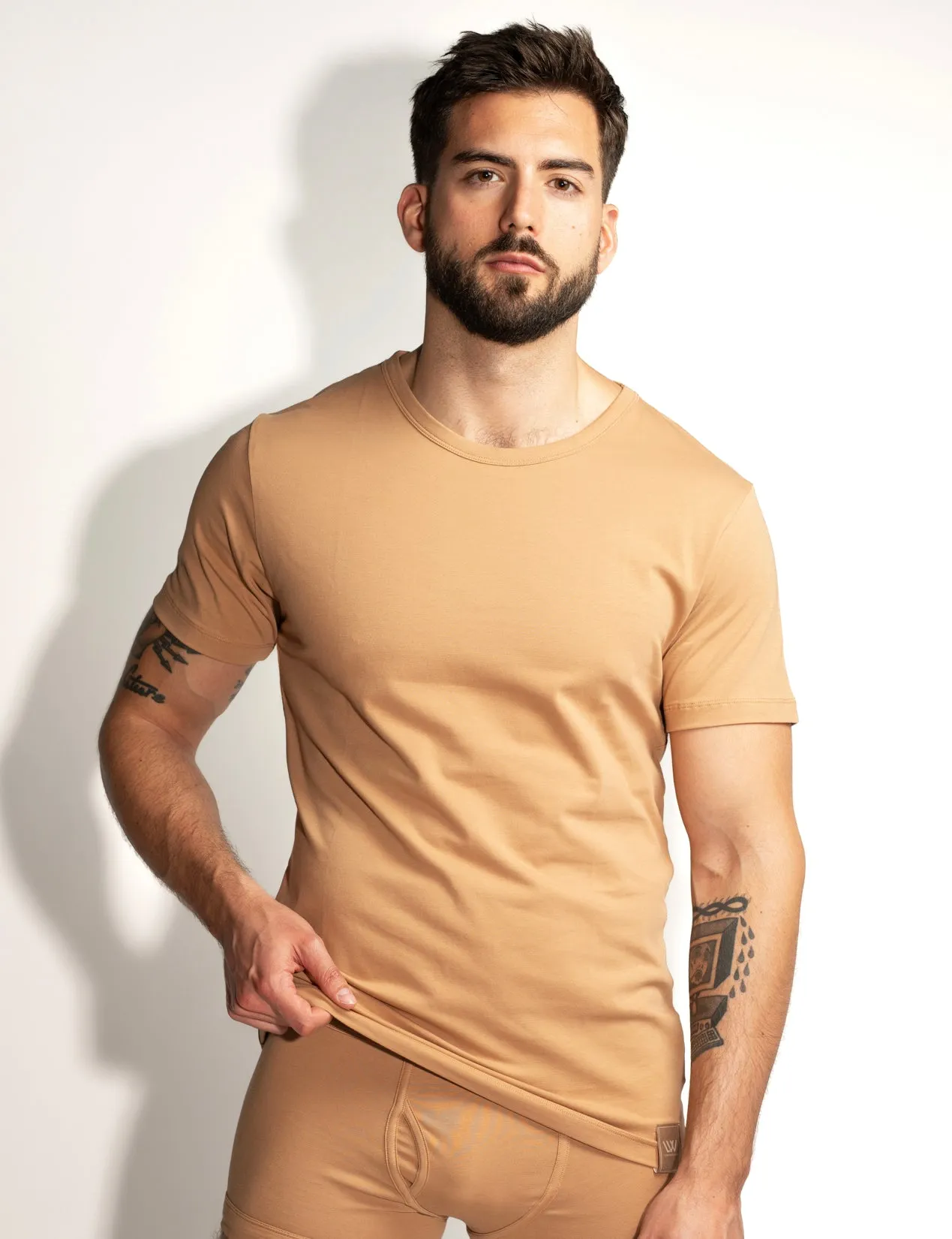 LVW SUPERFINE UNDERSHIRT - Macchiato
