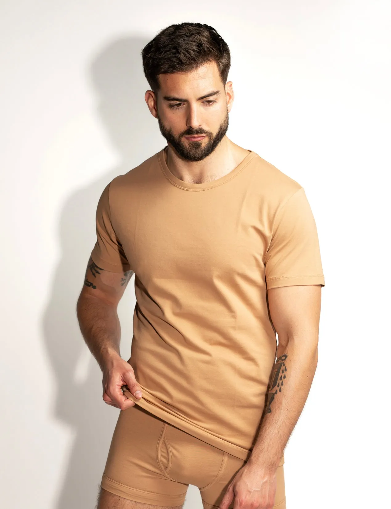 LVW SUPERFINE UNDERSHIRT - Macchiato