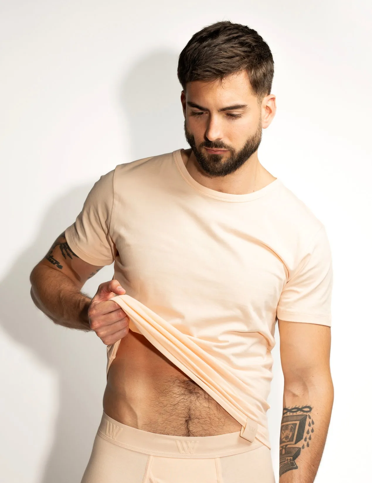 LVW SUPERFINE UNDERSHIRT - Peach