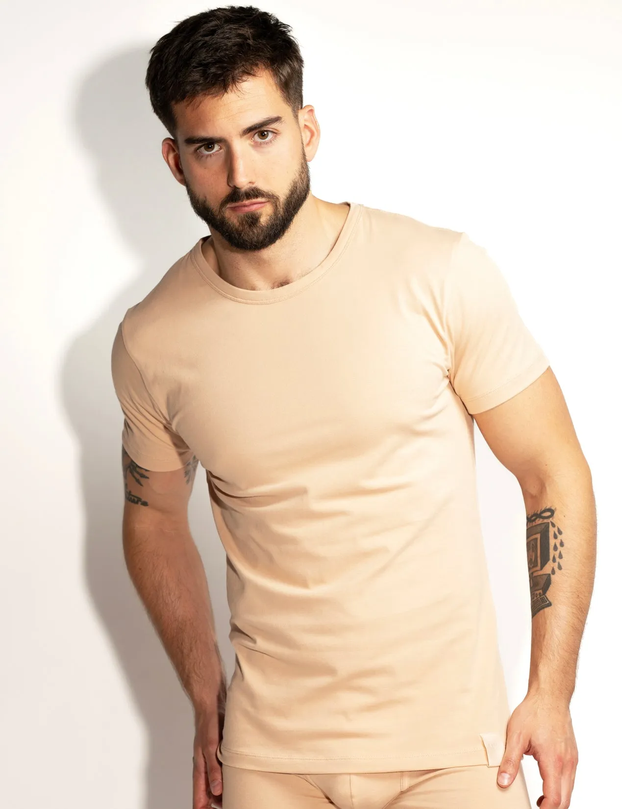 LVW SUPERFINE UNDERSHIRT - Tan