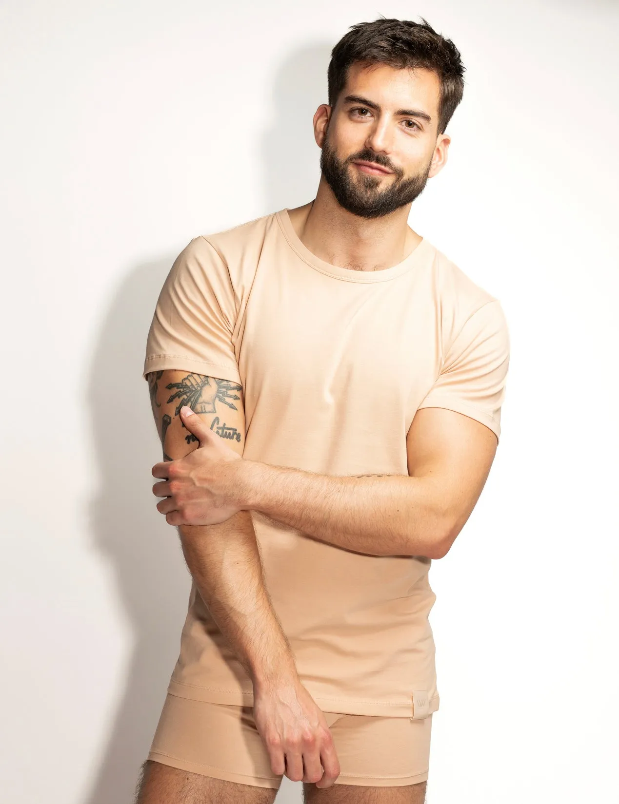LVW SUPERFINE UNDERSHIRT - Tan