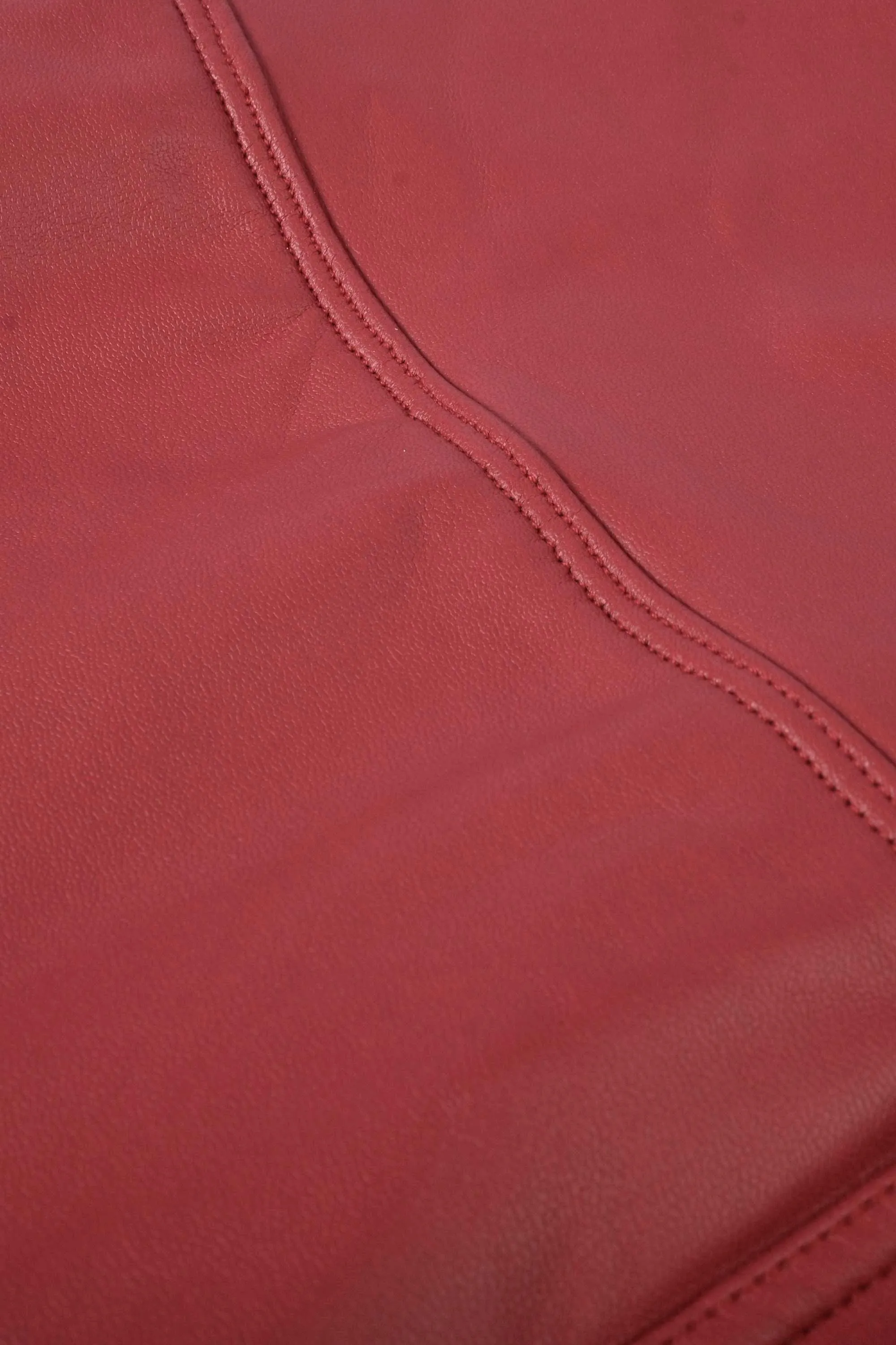 OL Women's Skinny Fit Faux Leather Pants
