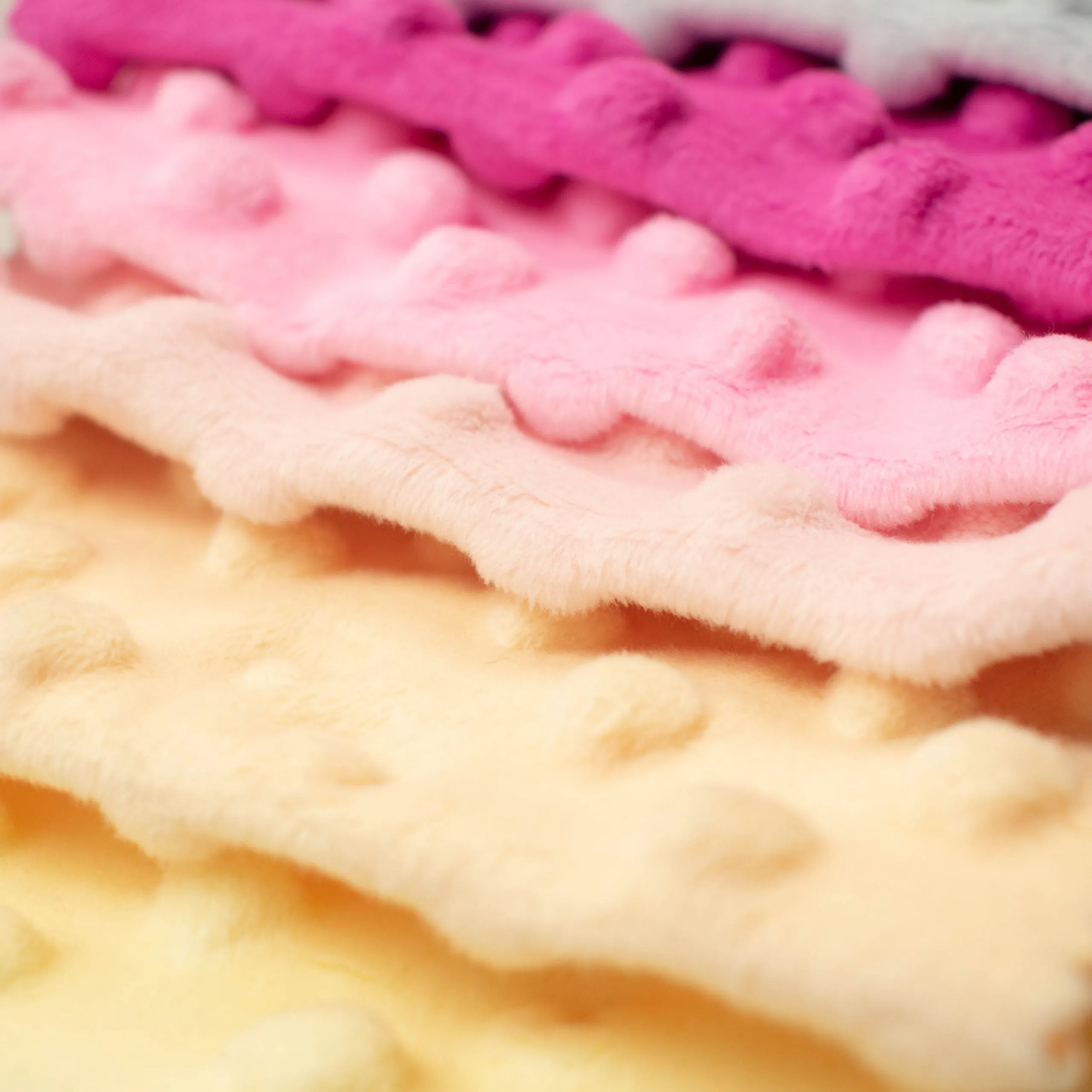 Premium Minky Dot Fleece Sample Hanger