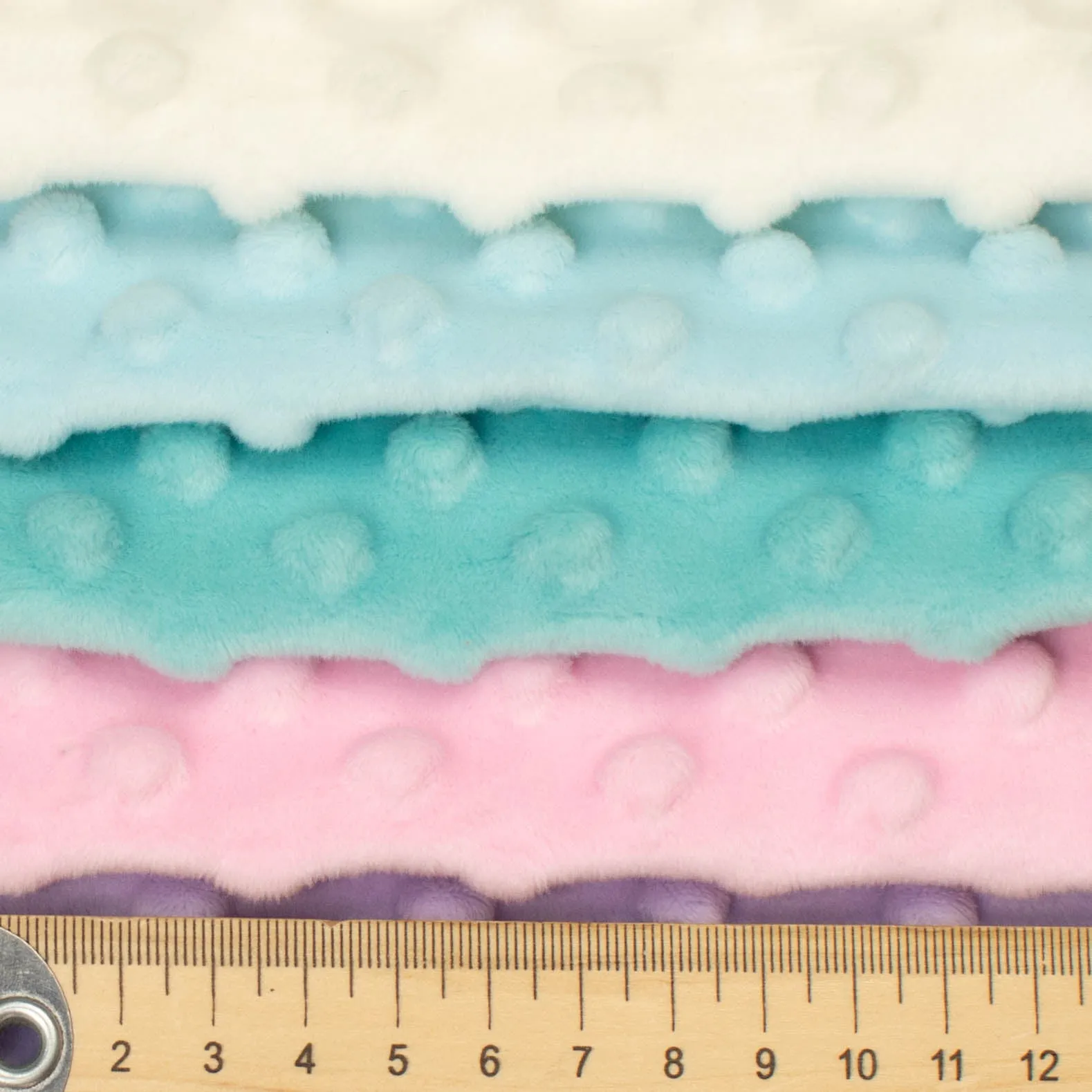 Premium Minky Dot Fleece Sample Hanger