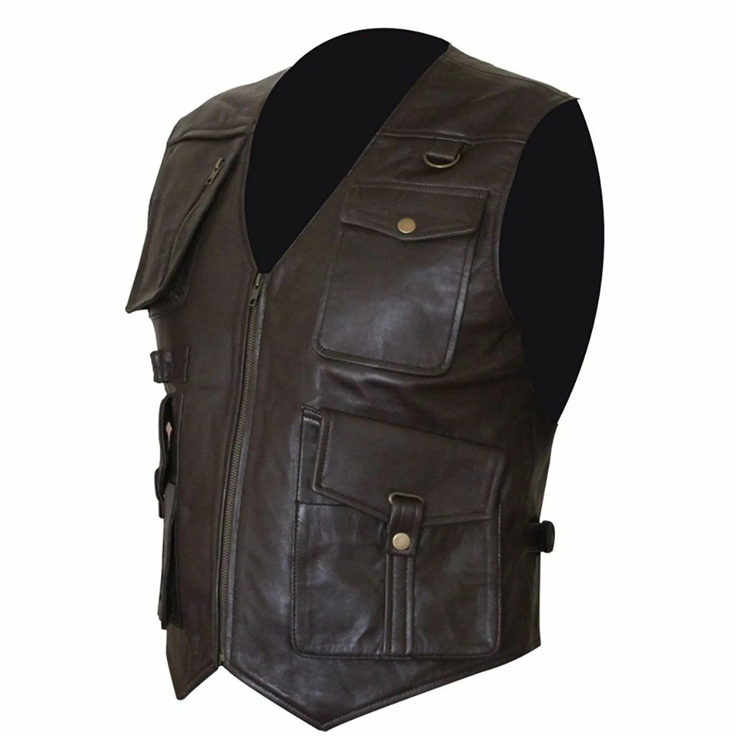 Spine Spark Jurassic World Fallen Kingdom Owen Grady Chris Pratt Leather Vest