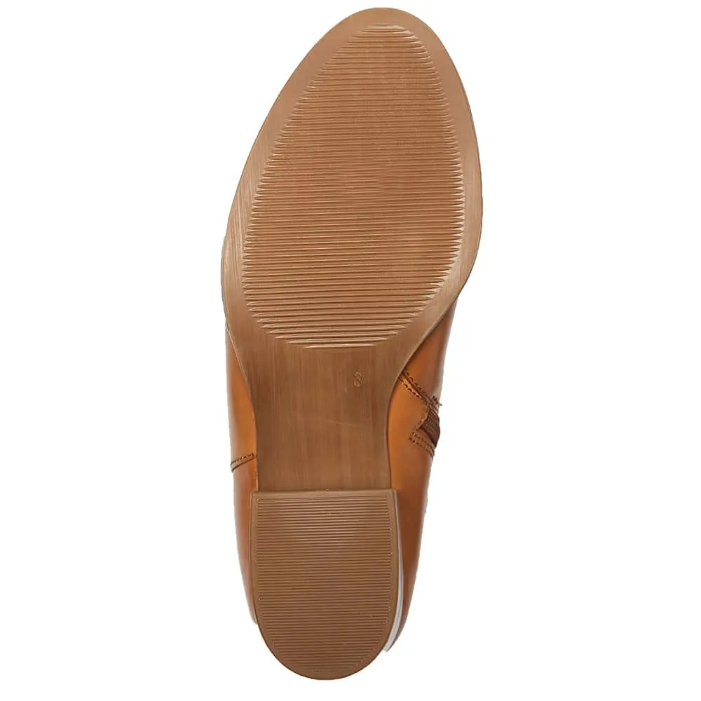 Vera Boot in Tan Leather