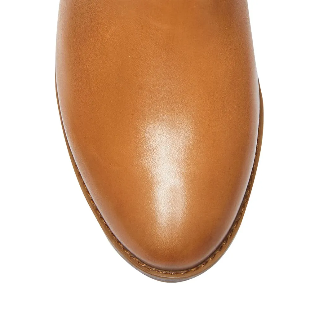 Vera Boot in Tan Leather