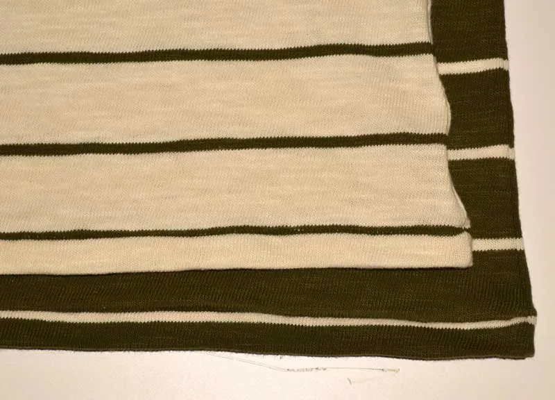 WARE HOUSE "4088" L/S Border T-shirt