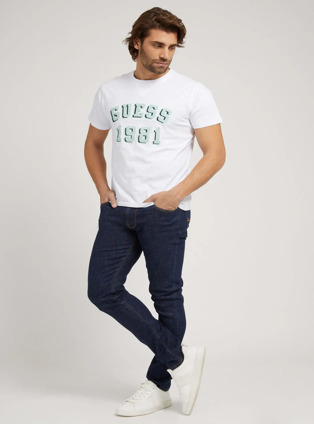 White Academy Logo T-Shirt